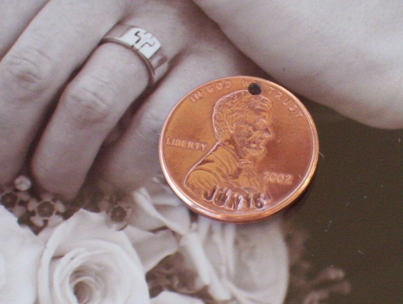 And A Shiny Penny For Your Shoe wedding or special event penny 2024 or sooner year. image 1