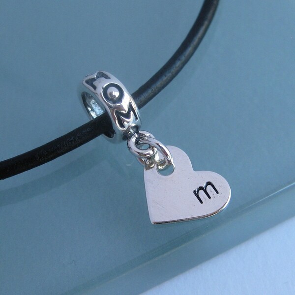 MOTHER'S DAY The Mommy Initial Charm/Bead -For Add-a-bead bracelet- LIMITED edition - Bracelet not included