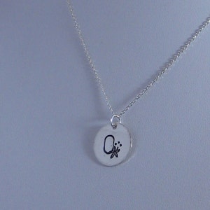 OSU BUCKEYE Handstamped necklace. image 4