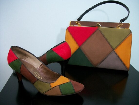 matching shoes and purse