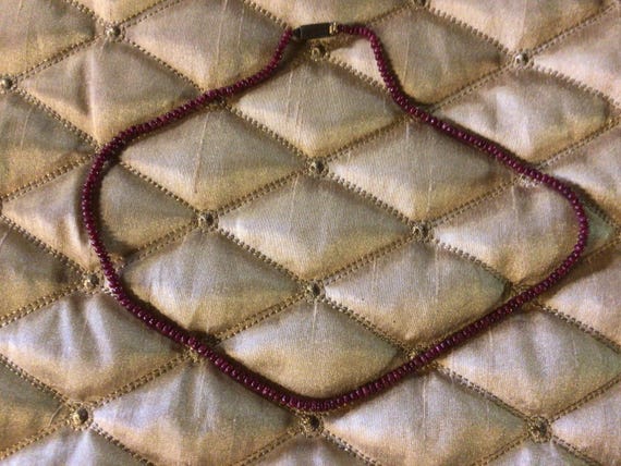 Authentic ruby necklace - image 1