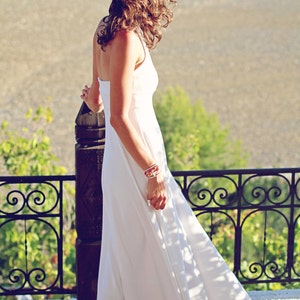 An Organic Wedding Dress . Custom Made image 2