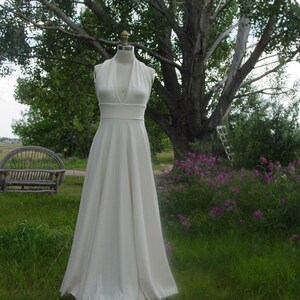 An Organic Wedding Dress . Custom Made image 5