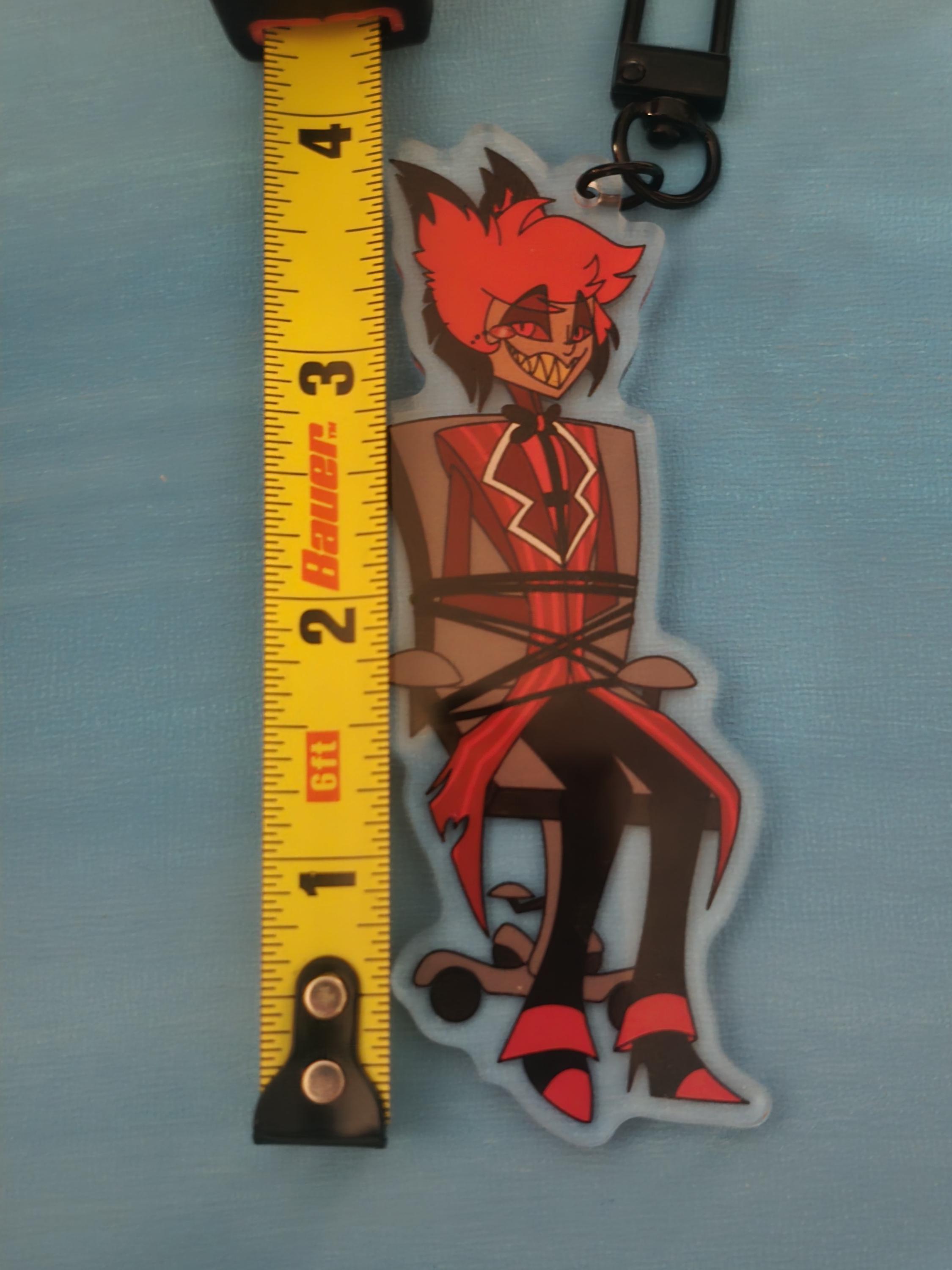 Hazbin Hotel Alastor Chair 4-inch Double Sided Keychain - Etsy