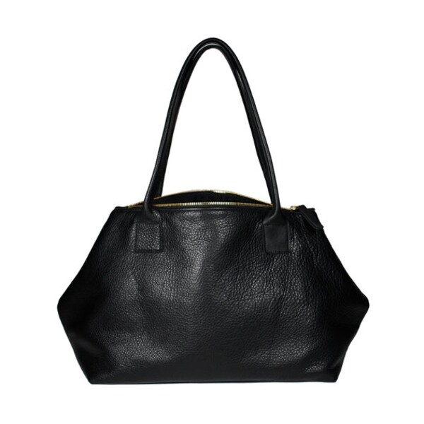 Modern roomy genuine leather Satchel Tote handbag shoulder bag