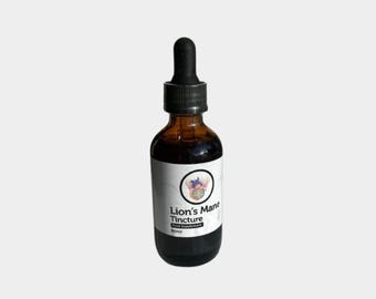 Lion’s Mane tincture. 60ml. Functional Mushroom. Supports Cognition.
