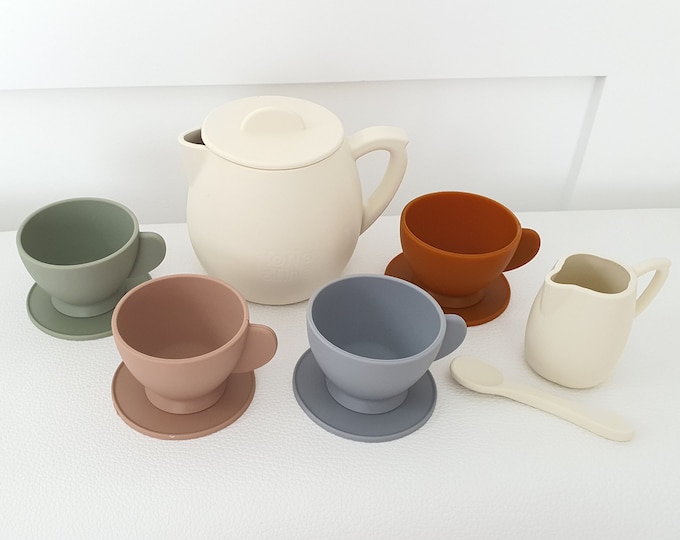 Silicone Tea Party Play Set