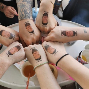 individuelle Tattoos, funny temp Tattoo,  lustige Tattoos, personalisierte JGA Tattoos, custom Tattoo