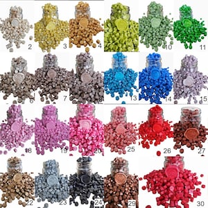 Zegellak in verschillende kleuren, zegellakpillen, zegellak, gekleurde lakzegelpillen, lakzegel