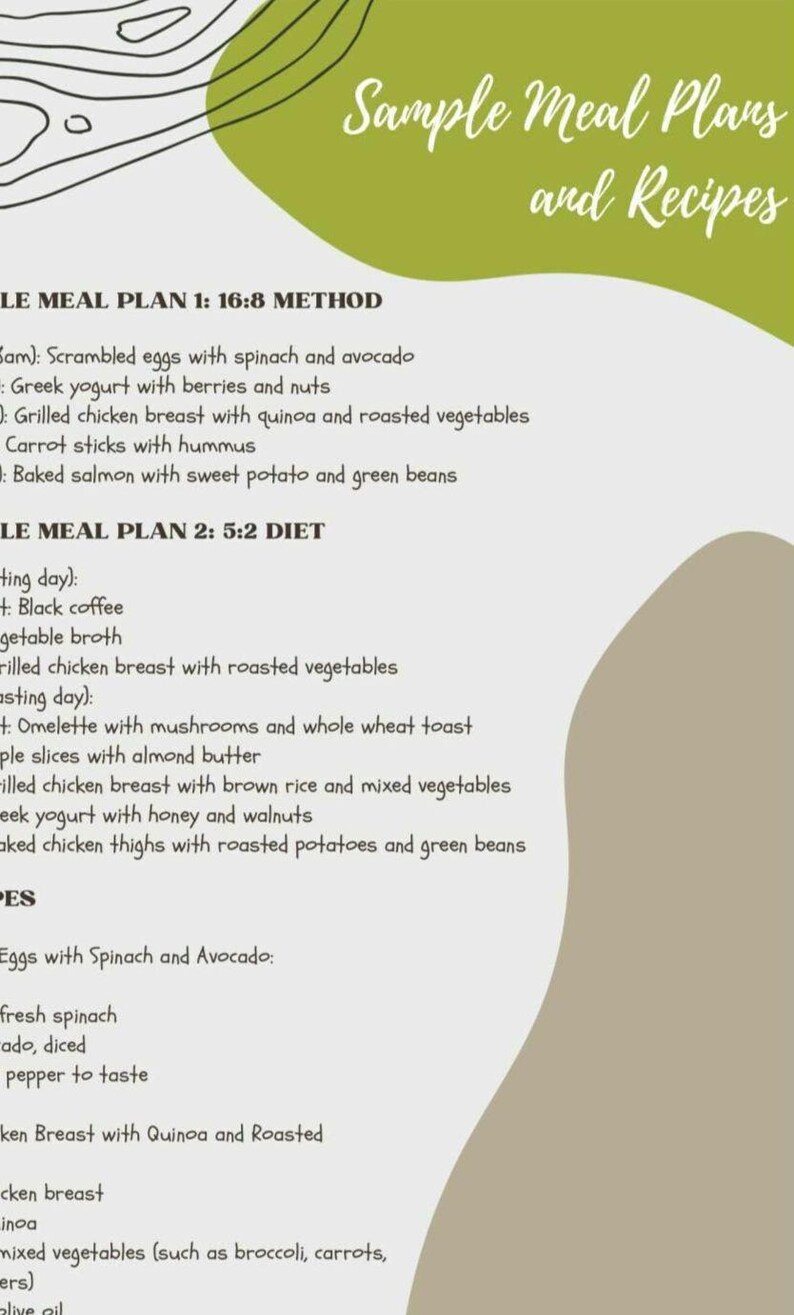 Intermittent Fasting Meal Plan Example How I Crushed My Weight Loss Goals With Pics - em5zbjn