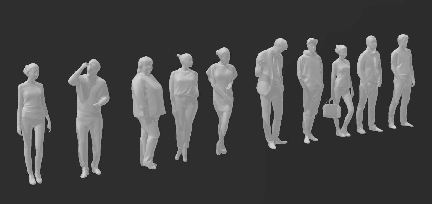 Big Human Figure Pack 1/64 1/18 1/24 AND MORE | Figure Pack | Figure ...