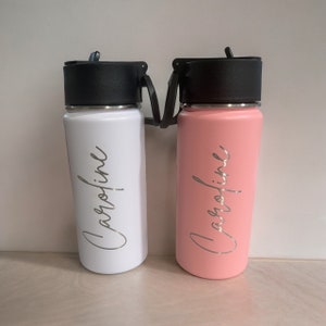 Personalized Water Bottle, Custom Water Bottle, Personalized Gifts for Kids, Engraved Camp Water Bottle, Insulated Name Sports Bottle