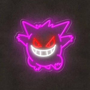 Gengar neon sign - Etsy 日本