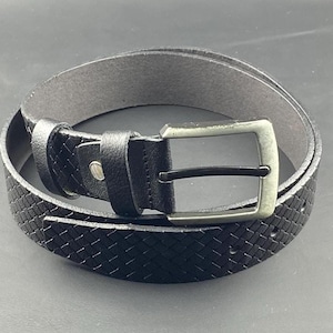 Leather Belt, Classic Brown Casual HANDCRAFTED 100% FULL GRAIN Leather Belt Made in Turkey. Gift for him, Gift for Dad No:K010