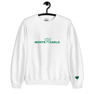 Monte Carlo Ladies Green Jetsetter  Sweatshirt