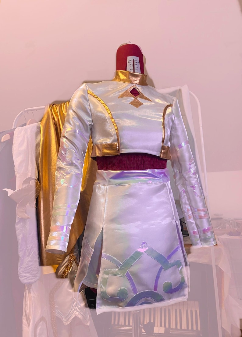 Zoey Kpop Demon Hunters Cosplay Costume Final Outfit What It Sounds ...