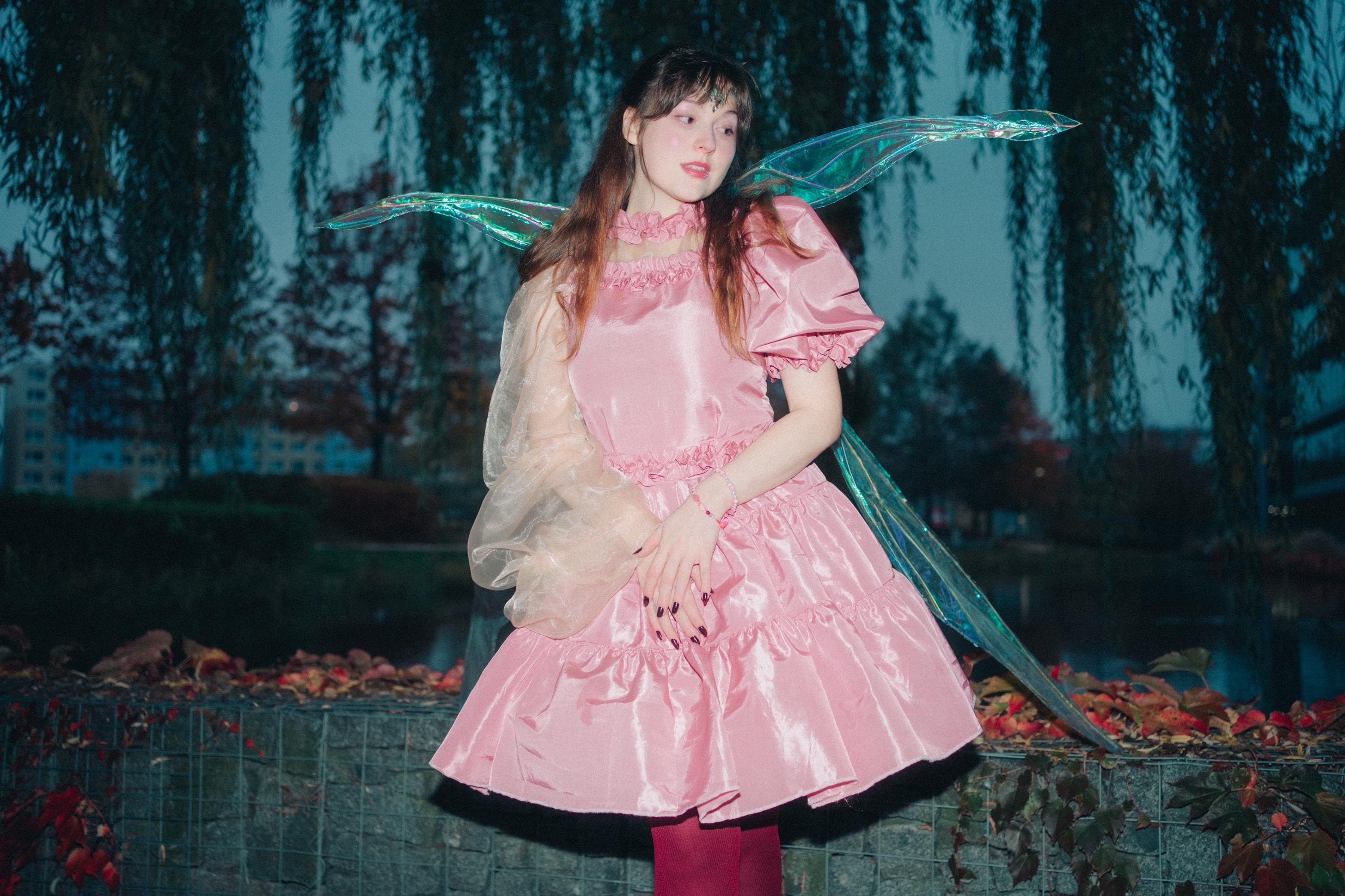 melanie martinez pink dress Melanie Martinez Ruffled Pink Short Birthday Dress