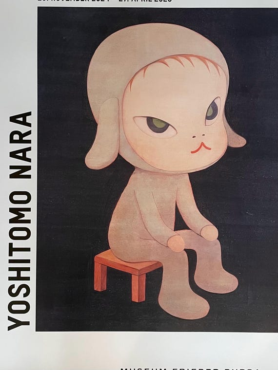 奈良 美智 Sleepless Night (Sitting) Yoshitomo Nara | Sleepless Night (Sitting) (2007) | Artsy