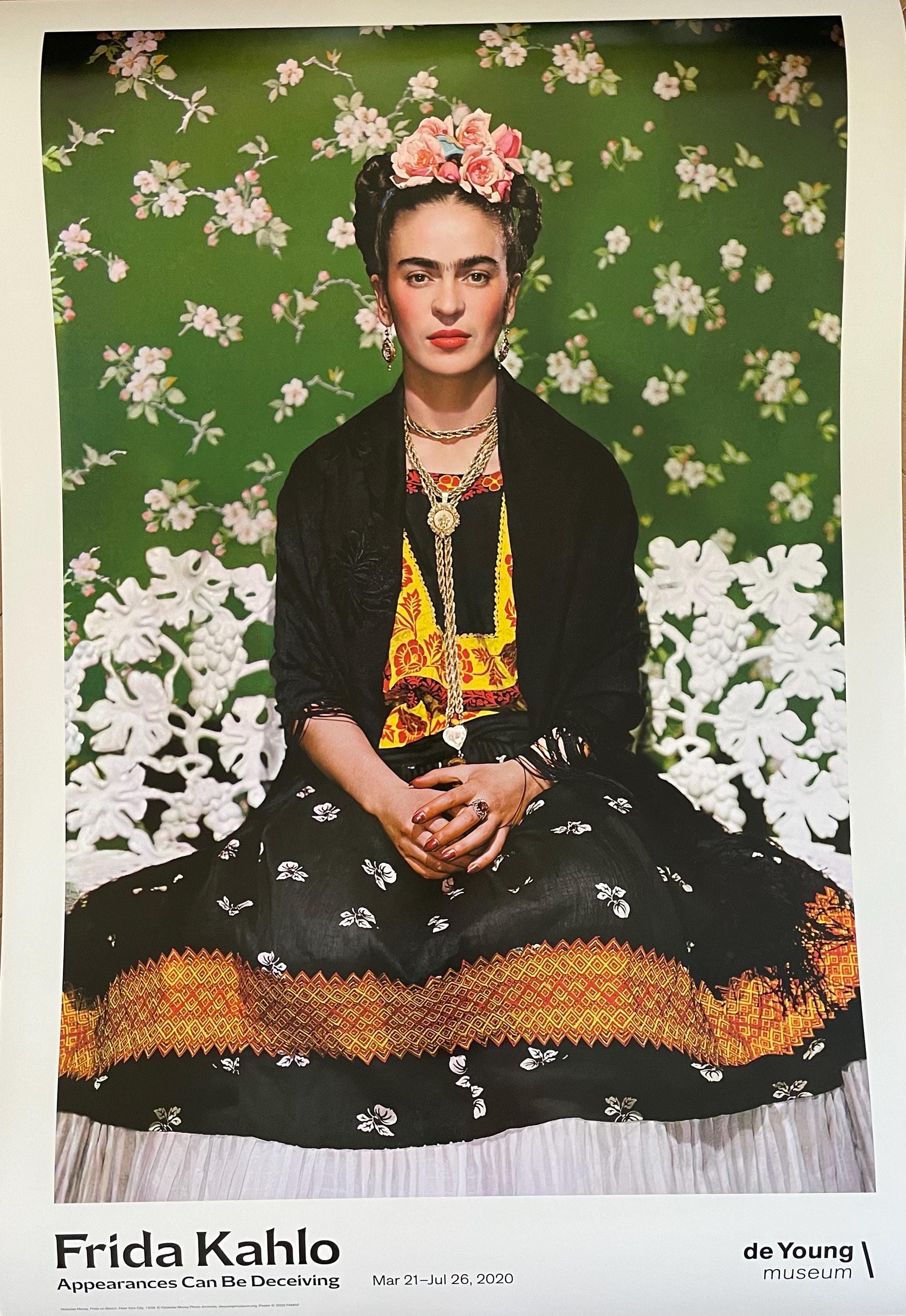 Nicolas Muray, Frida on Bench, New York, 1939, copyright Nicolas Muray, copyright 2020 FAMSF, Imprimé États-Unis