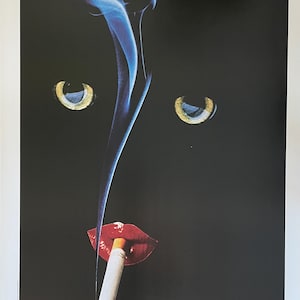 Antonio Cozza, Smoke 1984, copyright Antonio Cozza, Gedruckt in den Niederlanden