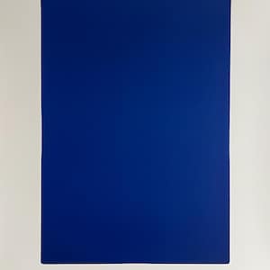 Yves Klein (1928-1962), California, IKB73, 1961 copyright The Nachlass von Yves Klein/VG Bild Kunst, Bonn 2019, Gedruckt in Deutschland