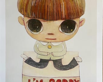 Yoshimoto Nara, I’am sorry (Detail), 2007, copyright Yoshimoto Nara 2024