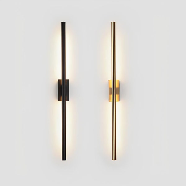 Image showcasing Minimalist Sconce - Etsy