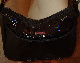 Holographic shoulder bag "The classic handbag" by Mrs H