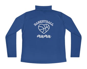 Basketball Mama Quarter-Zip Pullover