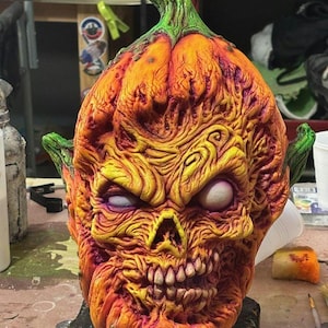Spiced Pumpkin - Pumpkin Halloween Mask