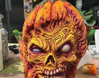 Spiced Pumpkin - Pumpkin Halloween Mask