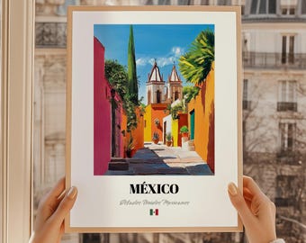 ミゲル・コバルビアス作「Baile en México」（1947年）、美術館品質の