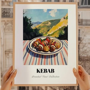 Kebab, cucina turca, cucina mediorientale, decorazioni murali a tema kebab, decorazioni murali per cucina, decorazioni murali per ristoranti