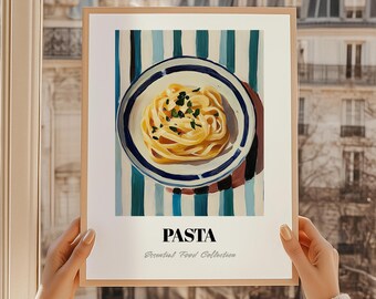 Pasta Giclée Print, Italian Cuisine Wall Art
