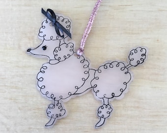 Poodle Ornament