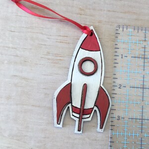 Rocket Ship Ornament image 2