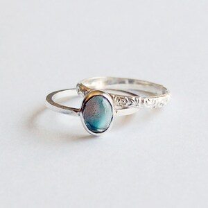 Petite Silver Band Ring In Your Size image 5