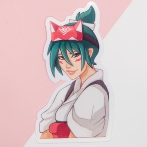Kiriko Overwatch 2 | 3.5&quot; Glossy Vinyl Sticker |  Cute for Laptops or Water bottles | Water Resistant | Cute Gamer Gifts