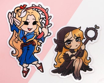 Marcille Delicious in Dungeon Sticker | 4" Glossy Vinyl Sticker | Laptop + Waterbottle Sticker |