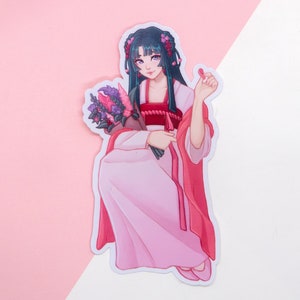 MaoMao Apotheker Aufkleber | 5&quot; Glossy Vinyl Sticker | Süß für Laptop | Süße Anime Geschenke | Fanmade