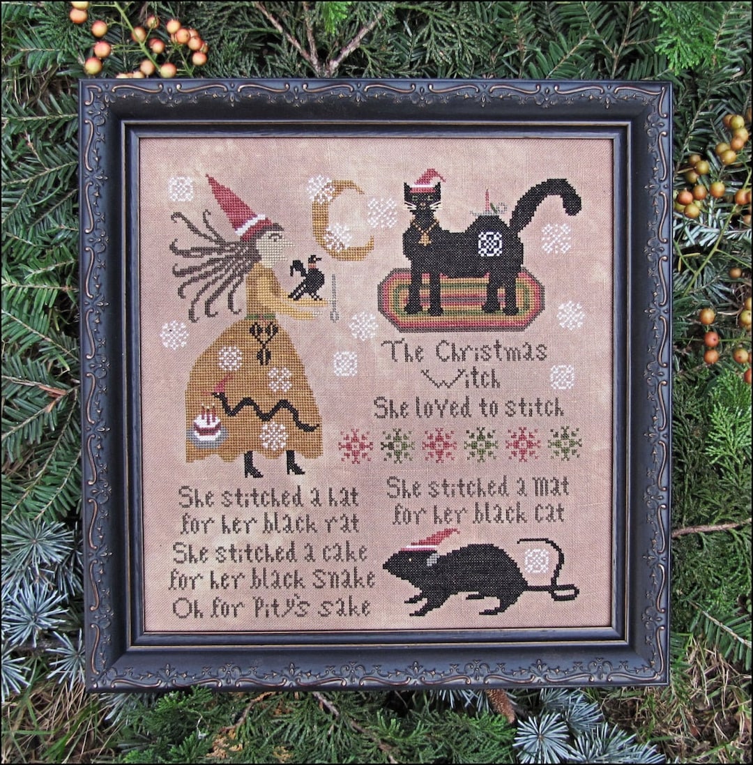 PDF File of Christmas Witch - Etsy