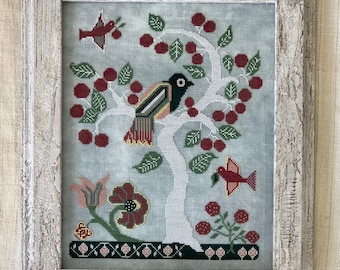 PDF of Blue Bird in a Cherry Tree