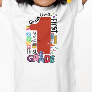 First Grade Shirt, Back To School Shirt, T-shirt for kids, First Grade Kids Shirt,1st Grade Shirt, T-shirt for Boys,T-shirt for Girls.