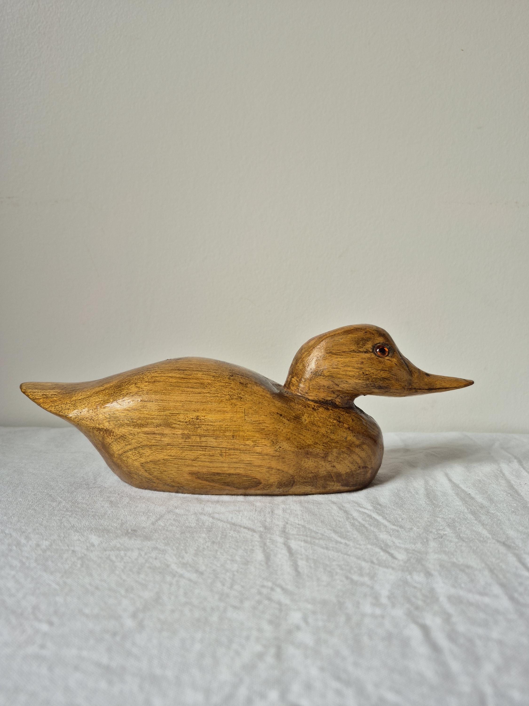 Wood duck decoy - Etsy 日本