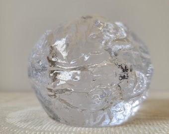 Vintage Kosta Boda Snowball Votive Candle Holder