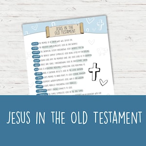 Jezus in het Oude Testament - Oude Testament eenvoudig gemaakt Bijbelstudiegids Gebruiksvriendelijke Bijbelstudie Bijbelnotities