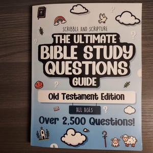 The Ultimate Bible Study Questions Guide: Old Testament Edition (all ...