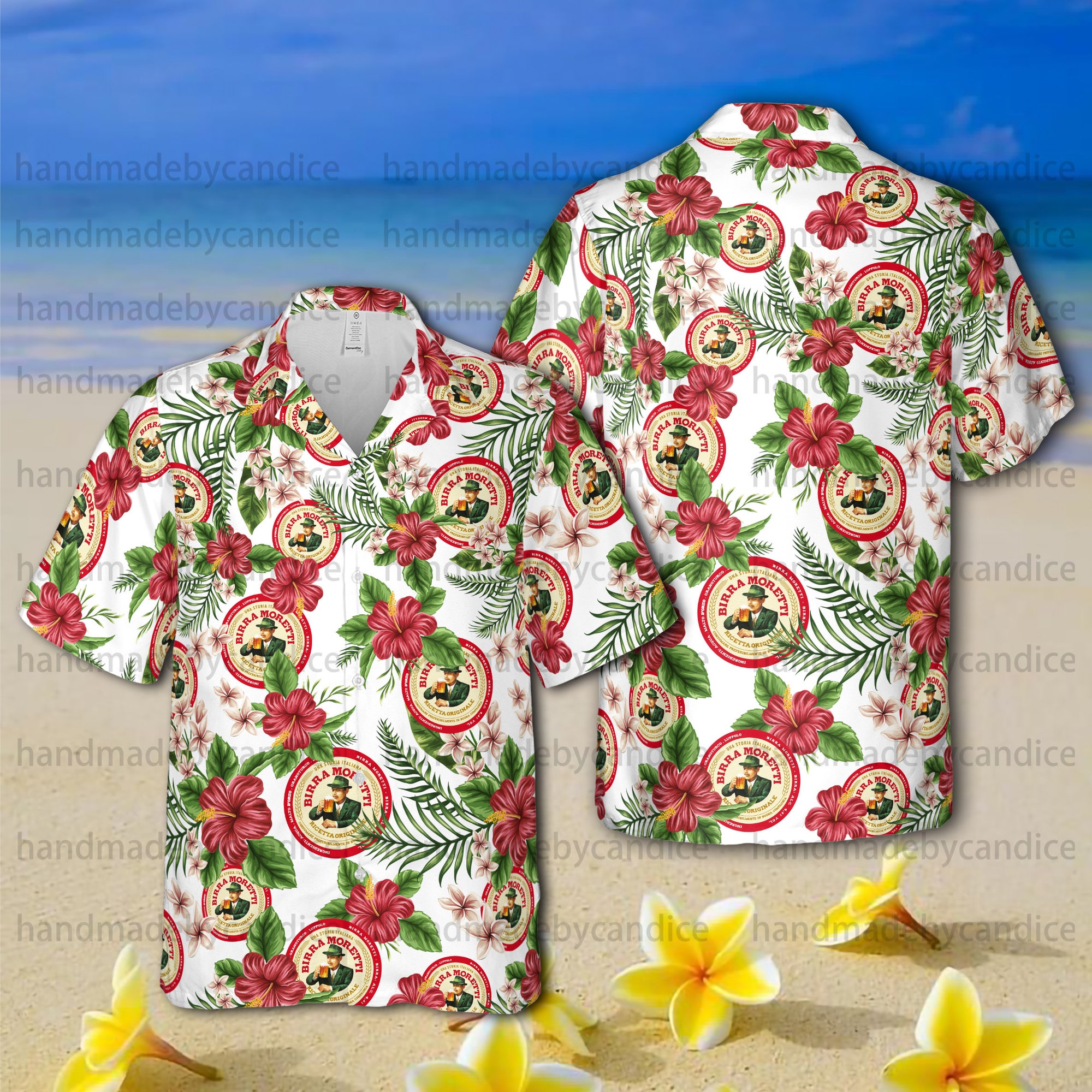 Discover Birra Moretti L'Autentica Hawaiian Shirt