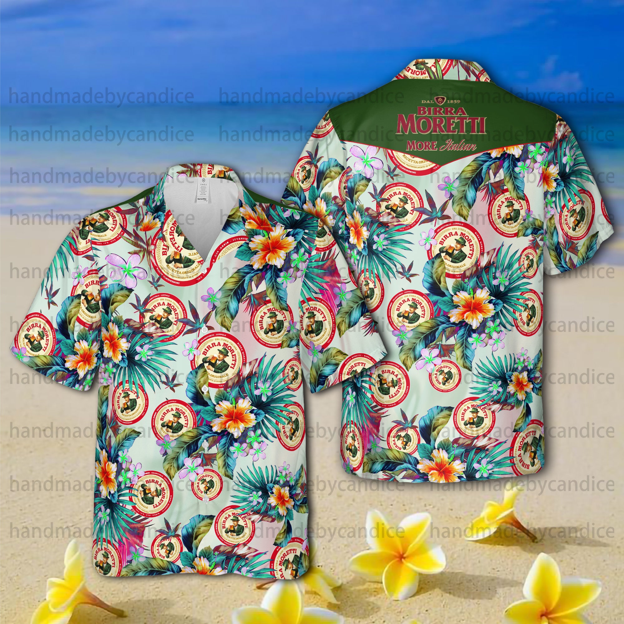 Birra Moretti L'Autentica Hawaiian Shirt
