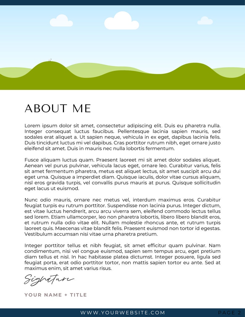 Editable Client Welcome Packet Template for Service Providers - Etsy